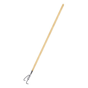 Carbon Steel Long Handled 3 Prong Cultivator