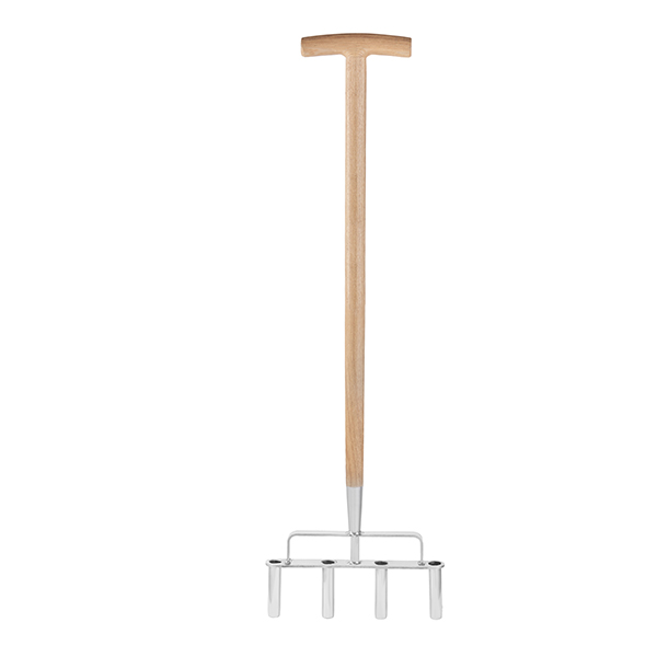 Stainless Steel 4 Prong Lawn Aerator Main Image Stainless Steel 4 Prong Lawn Aerator