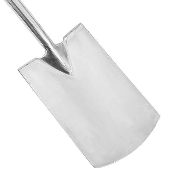 Stainless Steel Digging Spade Detail Shot Stainless Steel Digging Spade - Image 2