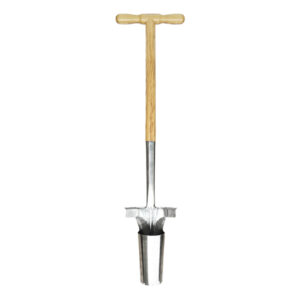 Stainless Steel Long Handled Bulb Planter