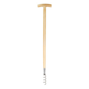 Stainless Steel Long Handled Corkscrew Weeder