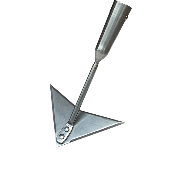 Stainless Steel Long Handled Multi Weeder Detail Shot Stainless Steel Long Handled Multi Weeder - Image 2