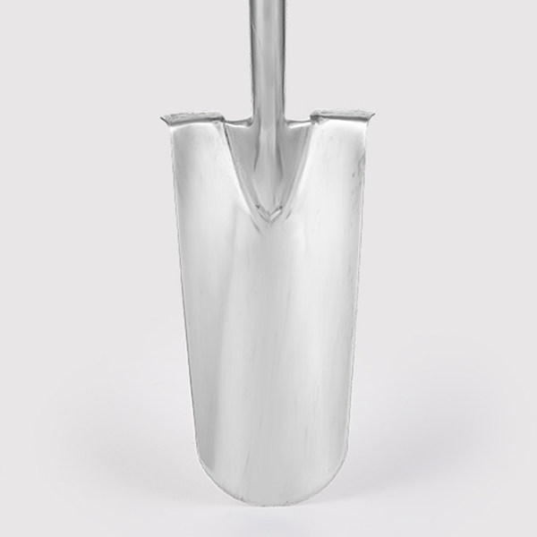Stainless Steel Long Handled Planting Spade Detail Shot Stainless Steel Long Handled Planting Spade - Image 2