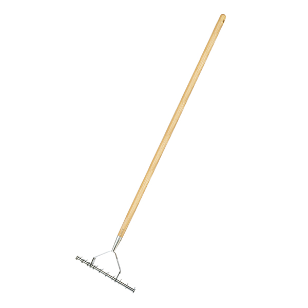 Stainless Steel Long Handled Scarifying Rake Main Image Stainless Steel Long Handled Scarifying Rake