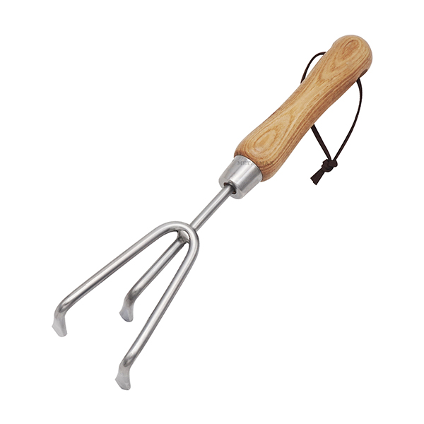 Stainless Steel Hand 3 Prong Cultivator Main Image Stainless Steel Hand 3 Prong Cultivator