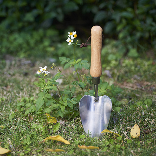 Stainless Steel Heart Shaped Hand Trowel In-Use Image 1 Stainless Steel Heart Shaped Hand Trowel - Image 3