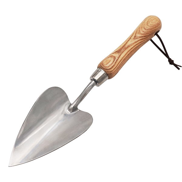 Stainless Steel Heart Shaped Hand Trowel Main Image Stainless Steel Heart Shaped Hand Trowel