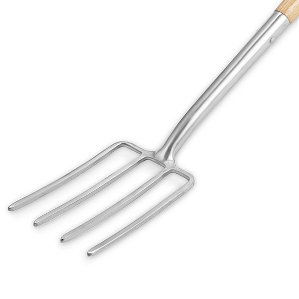 Stainless Steel Kids Digging Fork Detail Shot Stainless Steel Kids Digging Fork - Image 2