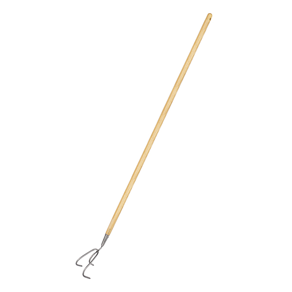 Stainless Steel Long Handled 3 Prong Cultivator Main Image Stainless Steel Long Handled 3 Prong Cultivator